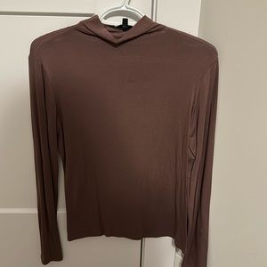 Dynamite Mock Neck Long Sleeve